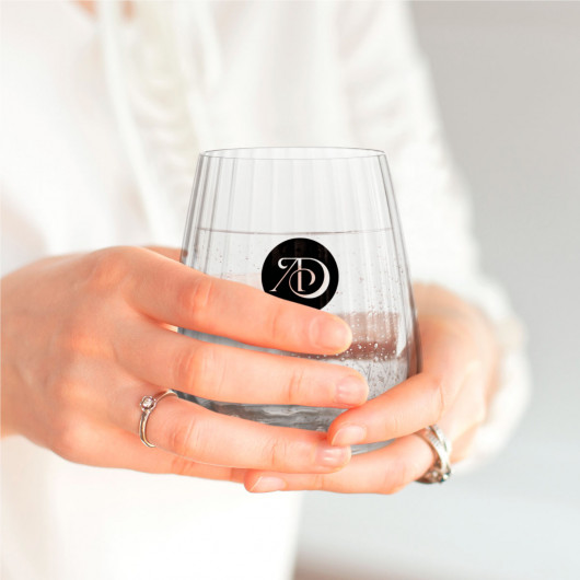 Luigi Bormioli Optica Stemless Low Ball Lifestyle